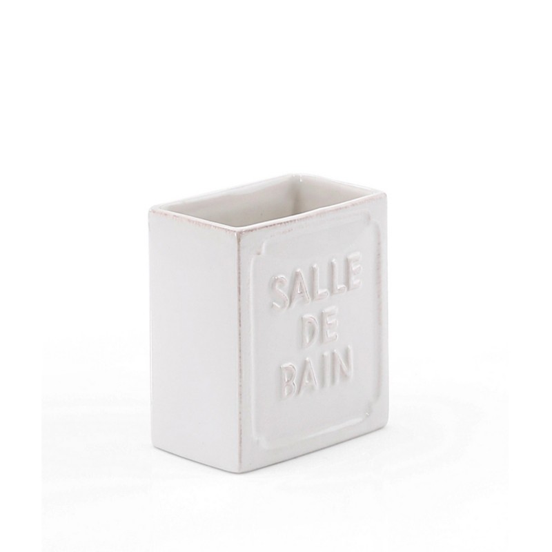 Gedy G-Vivienne Portaspazzolino - Bianco 