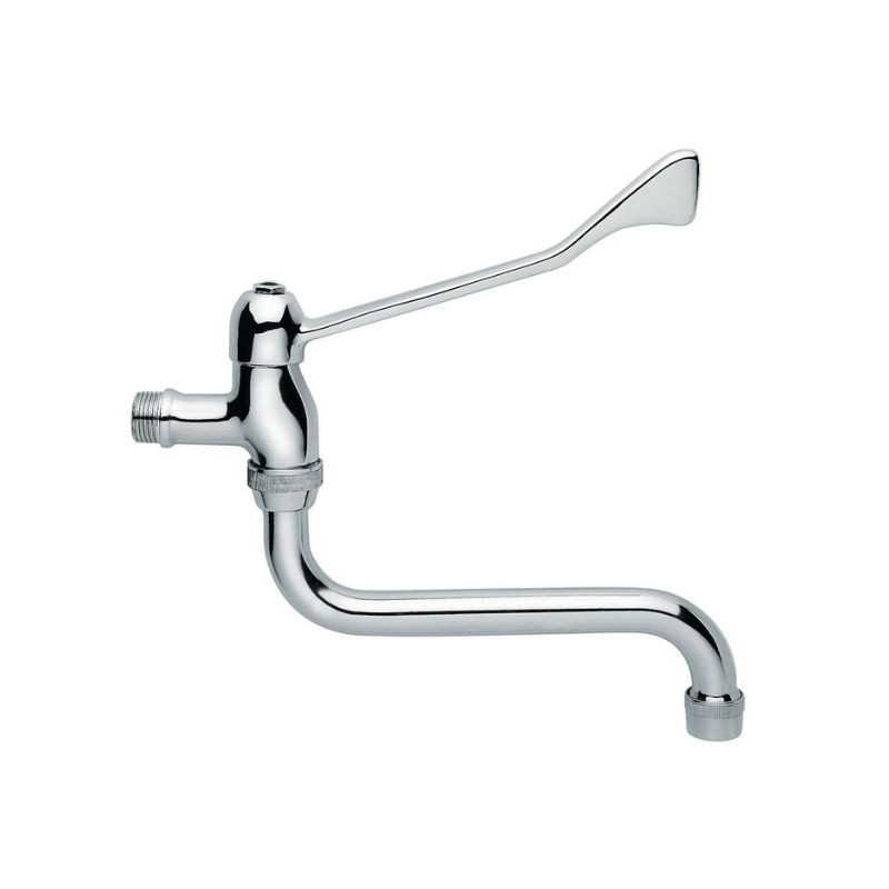 Idral Rubinetto a Muro con Leva Clinica