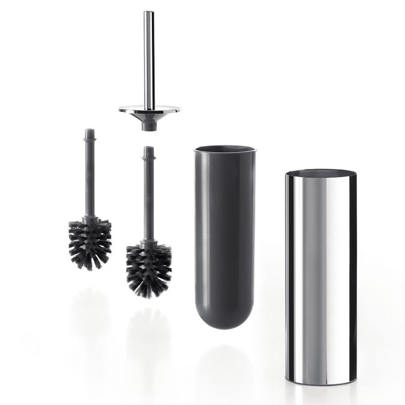 Inda My Love Portascopino conico con interno grigio