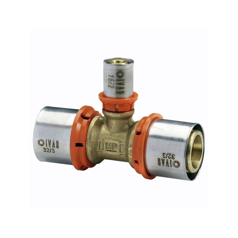 Ivar Tee Multistrato a Pressare Ridotto Centrale