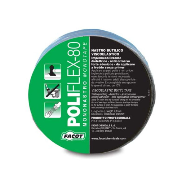 Facot Poliflex-80 Nastro Butilico Viscoelastico