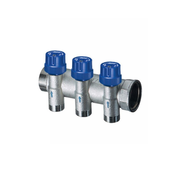 Far Collettore Termoelettrico Componibile 1" MF 3 Vie