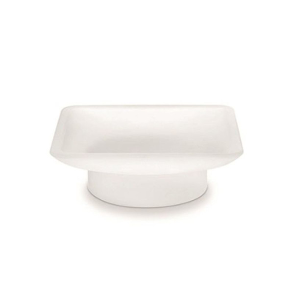 Inda Divo Bacinella Portasapone Vetro Satinato 