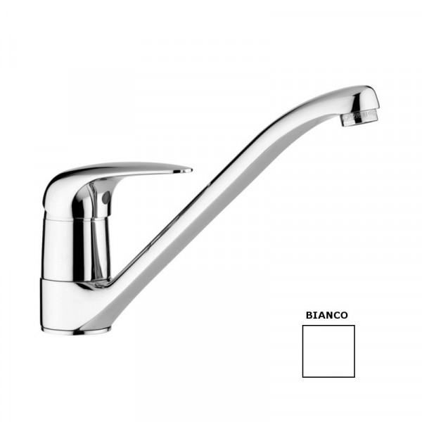 Paffoni Duemila Cucina canna bassa Bianco