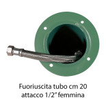 Attacco Belfer Fontana Tonda AR42 Ruggine