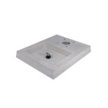Bel-Fer Base Rettangolare con Vasca in Cemento
