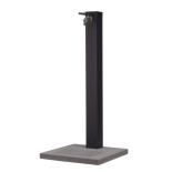 Bel-Fer Fontana in Alluminio Rettangolare con Base - Antracite