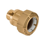 Effebi Tof Raccordo in Ottone Dritto Maschio Ridotto per Polietilene