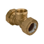 Effebi Tof Tee Filettato Femmina in Ottone per Polietilene