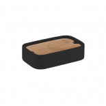 Portasapone Gedy G-Ninfea - Nero