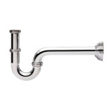 Ghidini Sifone Tubolare per Lavabo in Ottone