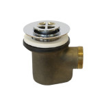 Ghidini Piletta Sifonata Doccia in Ottone 80