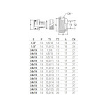 Scheda Tecnica SR Kit Adattatore per Multistrato Cromato