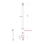 Scheda Tecnica Bel-Fer Fontana in Alluminio Tonda