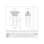 Scheda Tecnica Caleffi Filtro con Testa in Ottone FF