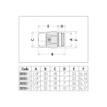 Scheda Tecnica Caleffi Valvola di Sfiato Manuale