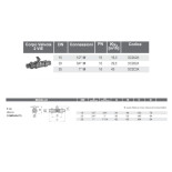 Scheda Tecnica Comparato Corpo Valvola Diamant 2 Vie da 3/4"