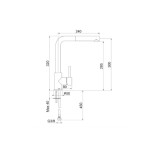 Scheda Tecnica Delò Tonda Cucina canna squadra estraibile