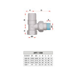 Scheda Tecnica Far Detentore attacco Ferro Angolo
