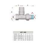 Scheda Tecnica Far Detentore attacco Ferro Dritto 