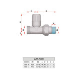 Scheda Tecnica Far Detentore attacco Rame Dritto 
