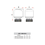 Scheda Tecnica Caleffi Testa Elettrotermica 230 V 