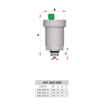 Scheda Tecnica Far Gaiser Valvola Sfogo d'Aria Automatica 