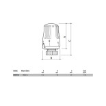 Scheda Tecnica Fiv Climatic Testa Termostatica per Valvole Radiatori