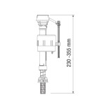 Scheda Tecnica Fluidmaster 400 Galleggiante Attacco Basso