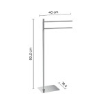 Scheda Tecnica Gedy Artù Piantana Portasciugamani