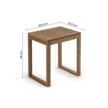 Scheda Tecnica Gedy Ashi Bambom Sgabello in Bambù