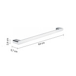 Scheda Tecnica Gedy Azzorre Portasalviette cm. 65