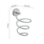 Scheda Tecnica Gedy Eros Porta Asciugacapelli a muro