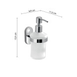 Scheda Tecnica Gedy Febo Dosatore Portasapone 