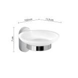 Scheda Tecnica Gedy Febo Portasapone