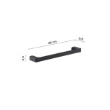 Scheda Tecnica Gedy Pirenei Portasalviette cm. 35