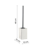 Scheda Tecnica Gedy G-Lucrezia Portascopino- Bianco 