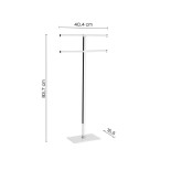 Scheda Tecnica Gedy Rainbow Piantana Portasciugamani