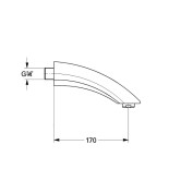 Scheda Tecnica Grohe Bocca Erogazione Vasca 