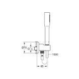 Scheda Tecnica Grohe Euphoria Cosmopolitan Stick Set Doccia 