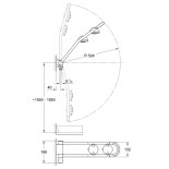 Scheda Tecnica Grohe Freehander Soffione Doccia Doppio