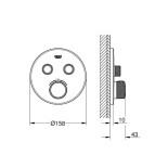 Scheda Tecnica Grohe SmartControl Esterno Doccia 2 Via Tondo