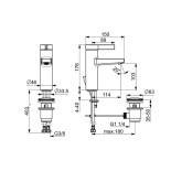 Scheda Tecnica Hansa Loft Lavabo
