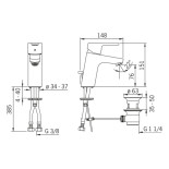 Scheda Tecnica Hansa Primo lavabo XL