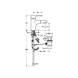 Scheda Tecnica Hansa Ronda Lavabo Estraibile