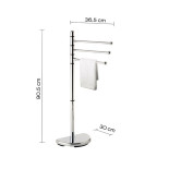 Scheda Tecnica Gedy Hibiscus Piantana Portasalviette 