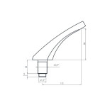 Scheda Tecnica Idral Bocca di Erogazione Fissa per Lavabo