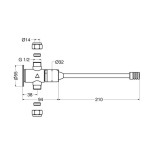 Scheda Tecnica Idral Classic Rubinetto Temporizzato a Ginocchio