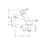 Scheda Tecnica Idral Modern Rubinetto per Lavabo Temporizzato