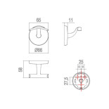 Scheda Tecnica Inda Colorella Appendino singolo  